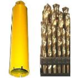 Drill Bits-Silver Brazed & Diamond Core for Granite.  For metal, wood, marble,glass, ceramic, or tile