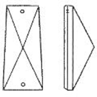 Picture of P24BA  50MM x19MM bar  with 2 mounting holes