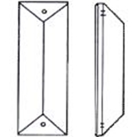 Picture of P23B  63 x 22mm bar with 2 mounting holes