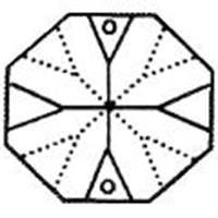 Picture of P2E  20MM octagon