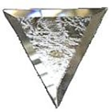 Glass Bevels Triangle Glue Chip