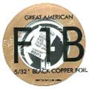 Picture of FF1B  5/32" x 100' Black Backed Copper Foil 1.25 mil 