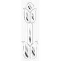 Glass Bevel Cluster C56 4x16 - 6pcs alternate assembled view