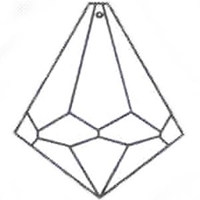 Picture of P7A Crystal  Diamond Pendants