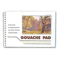 Picture of ART279  artist gouache pad 8.25x11.7 