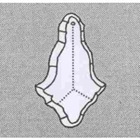 Picture of P39C  127mm Crystal Leaf 