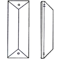 Picture of P23A  50 x 15mm bar with 2 mounting holes