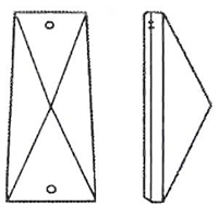 Picture of P24BA  50MM x19MM bar  with 2 mounting holes