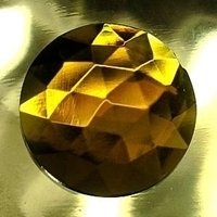 Picture of J16  25mm Amber round 