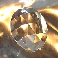 Picture of J44  30mm x 22mm Clear oval 