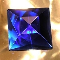 Picture of J75  25mm Blue square 