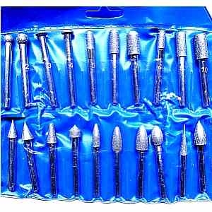Picture of HT443  Diamond Mounted Point Drill Bits 20pc set 