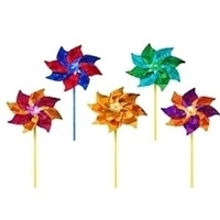 Picture of WW100  Small PET Pinwheel 7.5" x 12" [C5D,D2A]