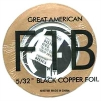 Picture of FF1B  5/32" x 100' Black Backed Copper Foil 1.25 mil 