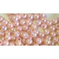 Picture of BD5RR4A  5mm RAINBOW LIGHT PINK round plastic beads