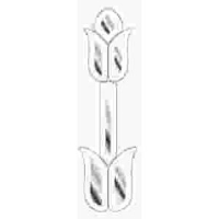 Glass Bevel Cluster C56 4x16 - 6pcs main assembled view
