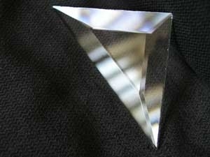 Picture of B334T 3x3x4.25 Triangle Bevel 