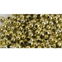 Picture of BD4RM3A  4mm METALLIC LIGHT GOLD round plastic beads