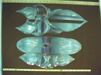 Glass Bevel Cluster 12"x51" Glue Chip C91 main view