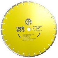 Picture of DL631  16IN Segmented concrete & marble laser welded saw blade 