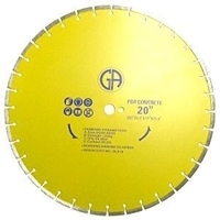 Picture of DL633  20IN Segmented concrete & marble laser welded saw blade