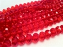 Glass Beads 4mm Crystal Red BD402 main view