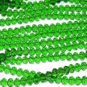 Glass Beads 8mm Crystal Green BD804 image