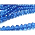 Glass Beads 4mm Crystal Blue BD407 image