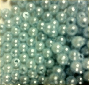 Plastic Beads 4mm Light Blue Opaque bd4r7a image