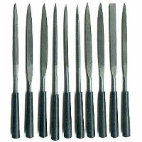 Steel File Set 10pcs 6.5" HT202 image 2