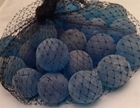 Picture of M261 25MM Frosted Sea Blue Marbles 