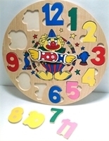 Picture of MGT4172 Wood Clock 