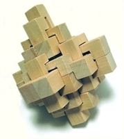 Picture of MGT0218  Wood Cube Puzzle 