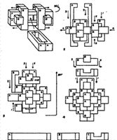 Picture of MGT0218  Wood Cube Puzzle 