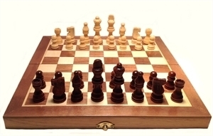 Picture of MGT1033 Chess Game Set with Wooden Box 