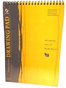 Picture of ART263  artist drawing book 10.5x15 