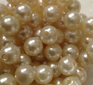 Plastic Beads 10mm Pearl bd10r1 image