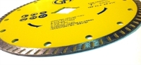 Saw Blade Circular Diamond 7" Turbo side view