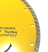 Picture of DB3771 10IN Turbo Sintered Saw Blade for Concrete