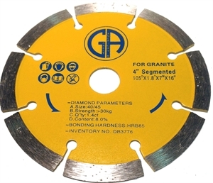 Saw Blade Circular Diamond 4" DB3776 main image