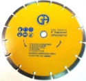 Saw Blade Circular Diamond 9" Segmented DB3801 for marble, granite, sandstone,limestone,ceramics tiles,concrete,asphalt,refractory,brick,slate,stucco,stone,masonry,pavers,wall bricks main image