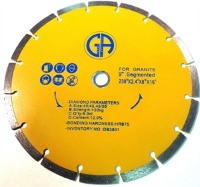 Saw Blade Circular Diamond 9" Segmented DB3801 for marble, granite, sandstone,limestone,ceramics tiles,concrete,asphalt,refractory,brick,slate,stucco,stone,masonry,pavers,wall bricks main image