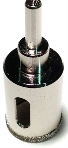 Picture of HT406  1-in. or 25mm Diamond hole saw drill bit for glass, ceramic, or tile.