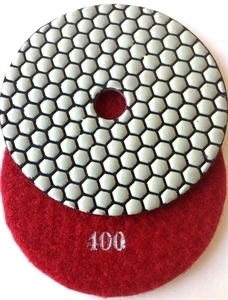 Picture of DPP12  4IN Diamond Polishing Pad DRY - 400 GRIT