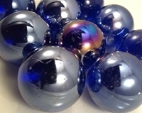 Picture of M01 25MM or 1" Cobalt Blue Shiny Marble