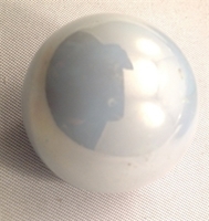 Picture of M42  25MM Off white opal shiny glass marbles