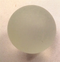 Picture of M225 25MM clear frosted glass marbles