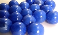 Picture of M102 11MM Porcelain Cobalt Blue Marbles 