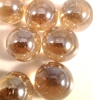 Picture of M04 16MM Peach Shiny Glass Marbles
