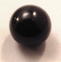 Picture of M157 16MM Shiny Black Marbles 